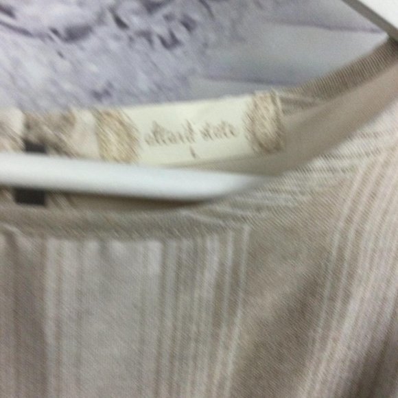 Alter'd State Cream Ruffle Midi Dress L NWT - Picture 4 of 9